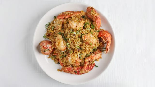 HS7. 龍蝦糯米飯/Stir Fried Lobster with Glutinous Rice
