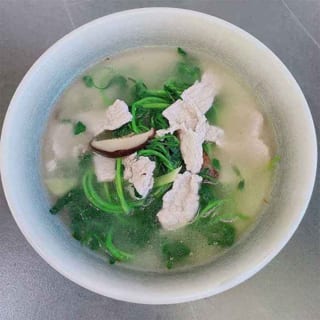 SP4. 西洋菜肉片湯/Sliced Pork w. Watercress Soup